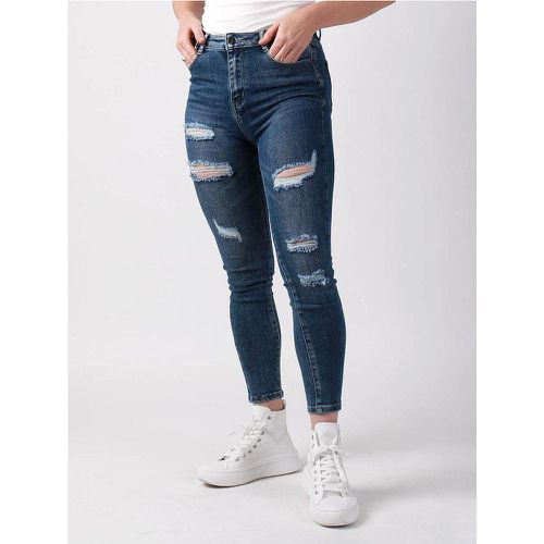 Jeans destroy 5 poches slim | Couleur: | Taille: XS - My Store - Modalova