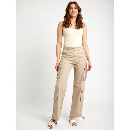 Pantalon cargo droit avec cordon de serrage | Couleur: | Taille: L - My Store - Modalova