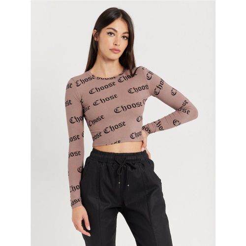 Crop top imprimé | Couleur: | Taille: S/M - My Store - Modalova