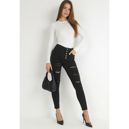 Jean skinny déchiré | Couleur: | Taille: XS - Naumy - Modalova