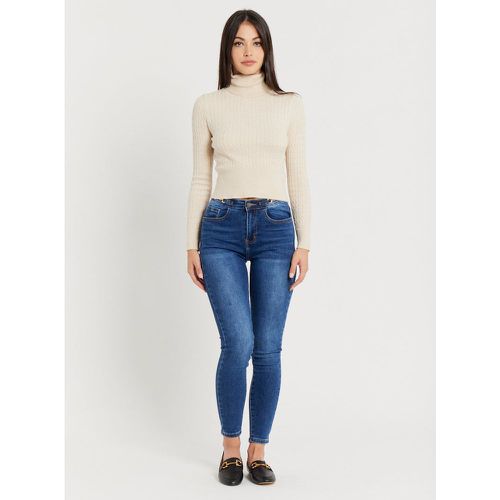 Jean skinny détail mors Denim moyen | Couleur: | Taille: XS - My Store - Modalova