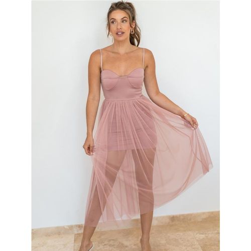 Robe courte avec couche longue transparente | Couleur: | Taille: Taille unique - My Store - Modalova