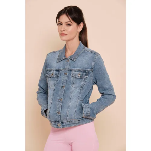 Veste en jean fermeture à boutons | Taille: S | Couleur: - Naumy - Modalova