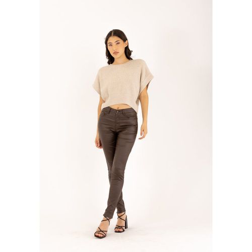 Pantalon skinny push up en simili cuir | Couleur: | Taille: XS - Naumy - Modalova