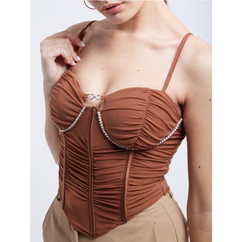 Top corset avec finition froncée | Couleur: | Taille: M/L - My Store - Modalova