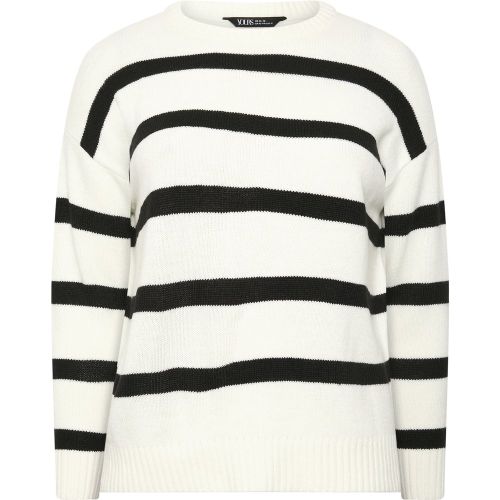 Pull Rayé En Maille Size 46-48 - Yours - Modalova