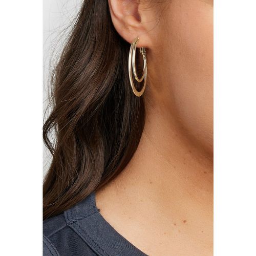 Pack Gold Tone Hoop Mix Earring Set - Yours - Modalova