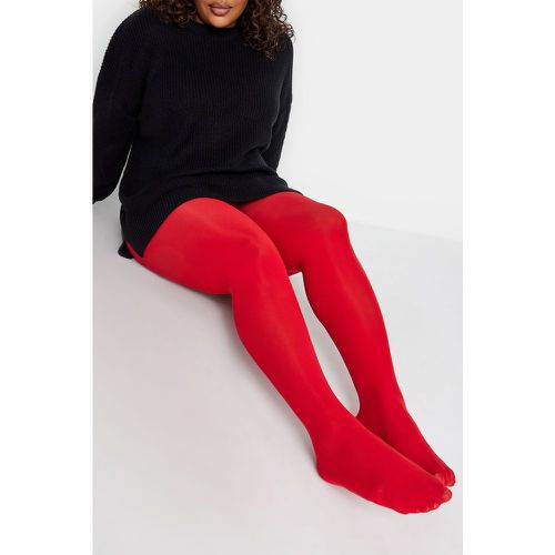 Collant 50 Denier Rouge Vif - Yours - Modalova