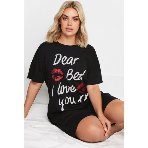 Chemise De Nuit 'Dear Bed, I Love You' - Yours - Modalova