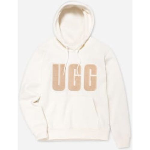 Sweat à capuche avec logo Rey en fluff | UE in /, Taille 1X, Mélange De Coton - Ugg - Modalova