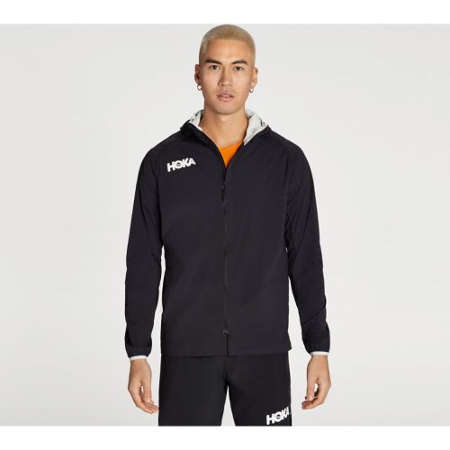 Veste coupe-vent zippée en Taille L | Vestes - HOKA - Modalova