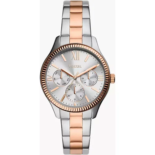 Femmes Montre Rye multifonction en acier inoxydable bicolore - Fossil Outlet - Modalova