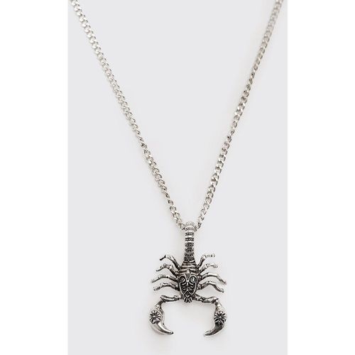 Collier pendentif scorpion - ONE SIZE - Boohooman - Modalova