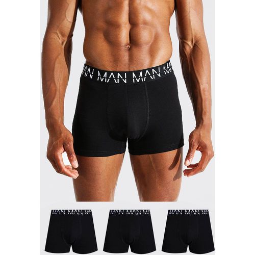 Lot de 3 boxers mi longs - MAN - Boohooman - Modalova