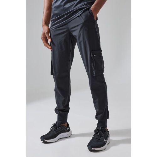 Pantalon cargo de sport technique - MAN Active homme - S - Boohooman - Modalova