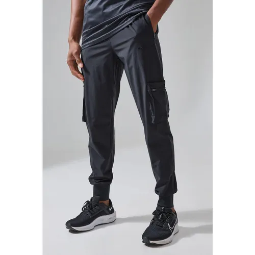 Pantalon cargo de sport technique - MAN Active - S - Boohooman - Modalova