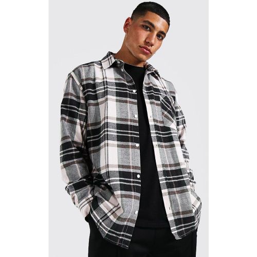Chemise oversize à carreaux - XL - Boohooman - Modalova