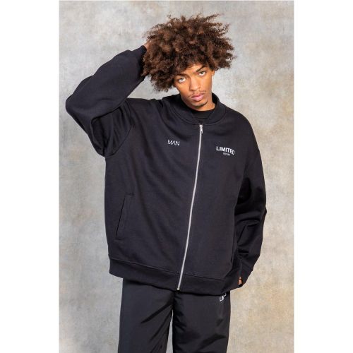 Bomber épais oversize - M - Boohooman - Modalova