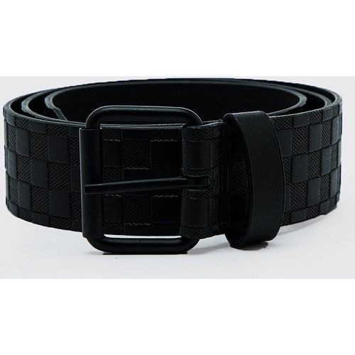 Ceinture à carreaux - S - Boohooman - Modalova