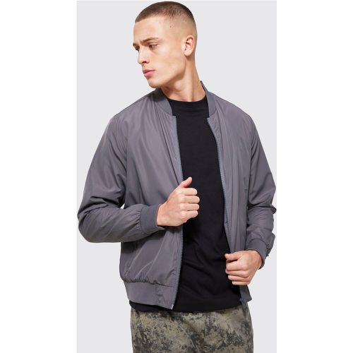 Bomber basique en nylon - S - Boohooman - Modalova