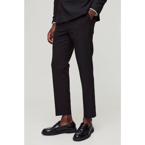 Pantalon de costume skinny court - 30 - Boohooman - Modalova