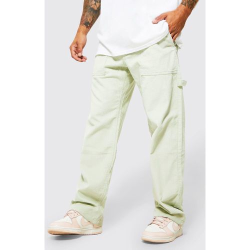 Pantalon ample en velours côtelé - - 28R - Boohooman - Modalova