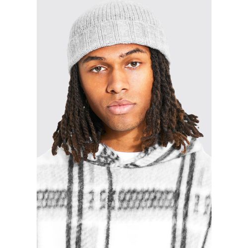 Bonnet court bouclé - ONE SIZE - Boohooman - Modalova