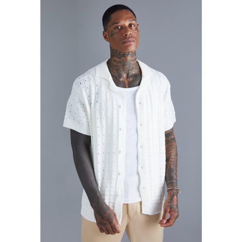 Chemise avec fermeture à boutons homme - M - Boohooman - Modalova