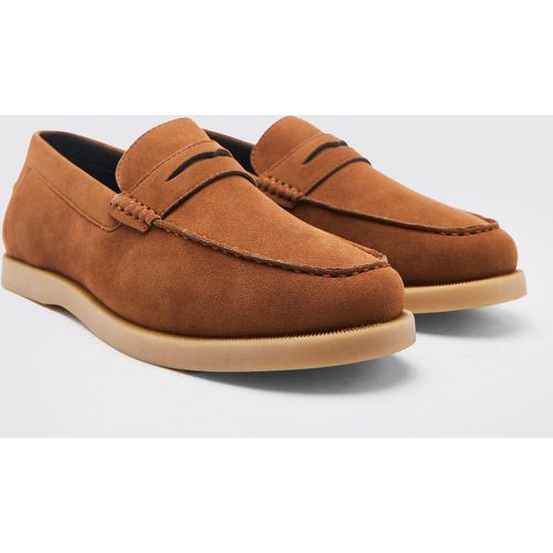 Mocassins en faux daim - Boohooman - Modalova