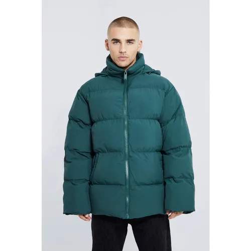 Doudoune oversize à capuche - S - Boohooman - Modalova