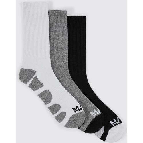 Coffret de 3 paires de chaussettes - MAN Active - ONE SIZE - Boohooman - Modalova