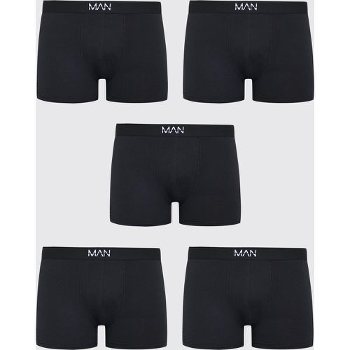 Grande taille - Lot de 5 boxers classiques neutres - XXXL - Boohooman - Modalova