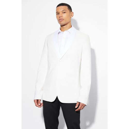 Tall - Veste de costume cintrée droite - Boohooman - Modalova