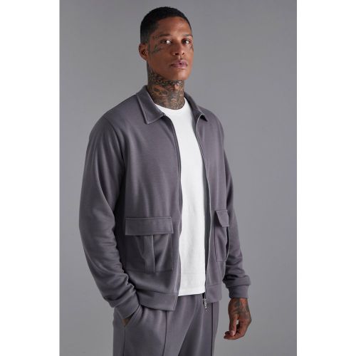 Veste cargo à surpiqûres - XL - Boohooman - Modalova