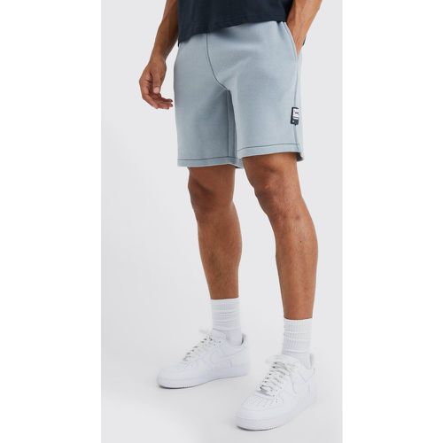 Short ample à coutures contrastantes homme - Boohooman - Modalova