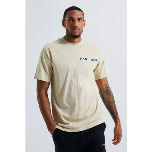 Tall - T-shirt à coutures apparentes - MAN - M - Boohooman - Modalova