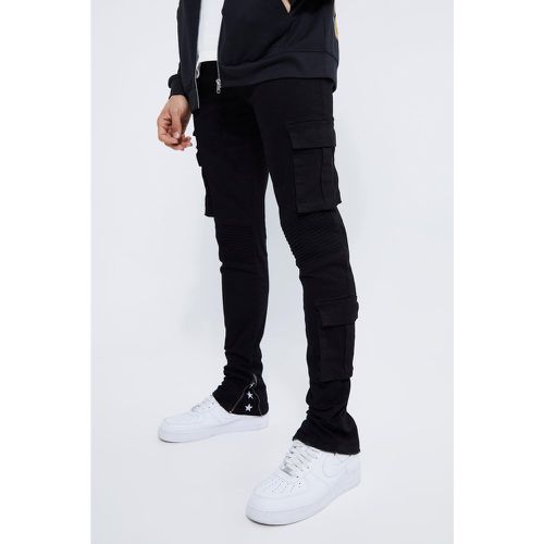 Tall - Jean cargo skinny homme - 38 - Boohooman - Modalova