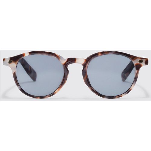 Lunettes de soleil rondes rétro - ONE SIZE - Boohooman - Modalova