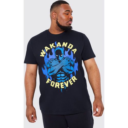 Grande taille - T-shirt imprimé Black Panther - XXXXXL - Boohooman - Modalova