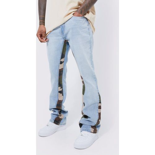 Jean slim imprimé camouflage - 28 - Boohooman - Modalova