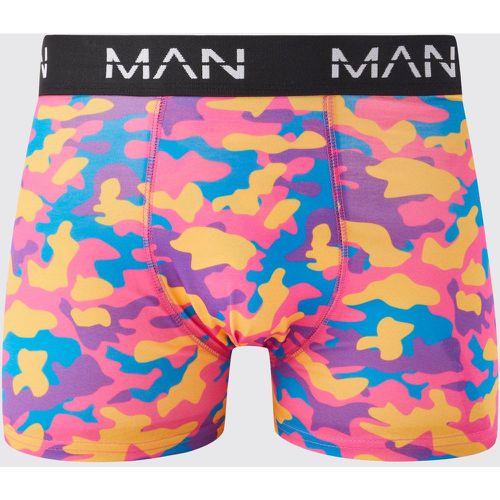 Boxer imprimé camouflage - L - Boohooman - Modalova