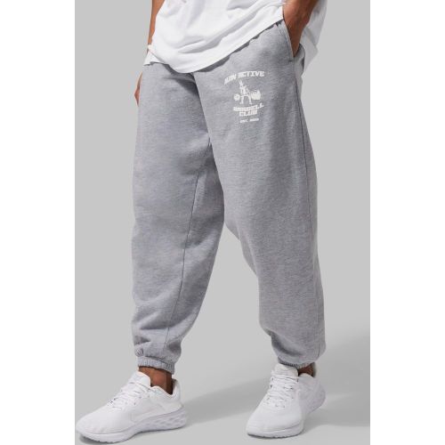 Jogging de sport oversize - MAN Active - L - Boohooman - Modalova