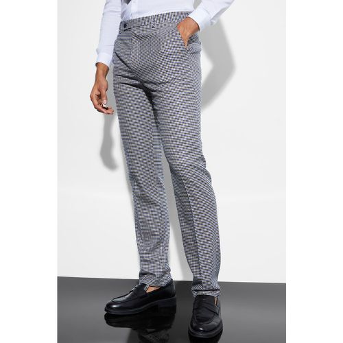 Pantalon de costume droit à carreaux - 30R - Boohooman - Modalova