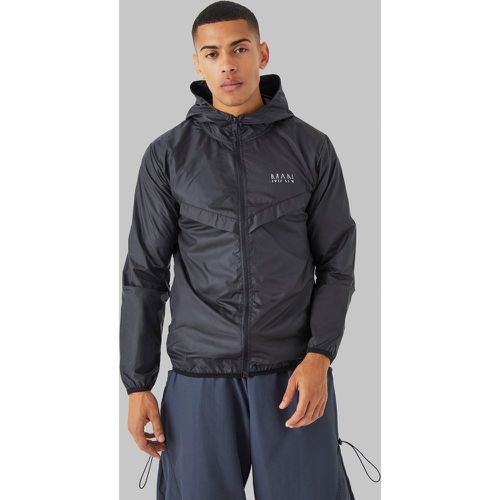 Coupe-vent sport zippé effet mat - Boohooman - Modalova