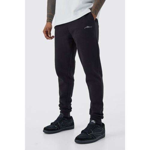 Jogging skinny à logo - MAN - S - Boohooman - Modalova