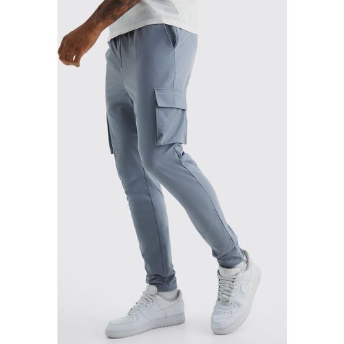 Tall - Pantalon cargo skinny léger - Boohooman - Modalova