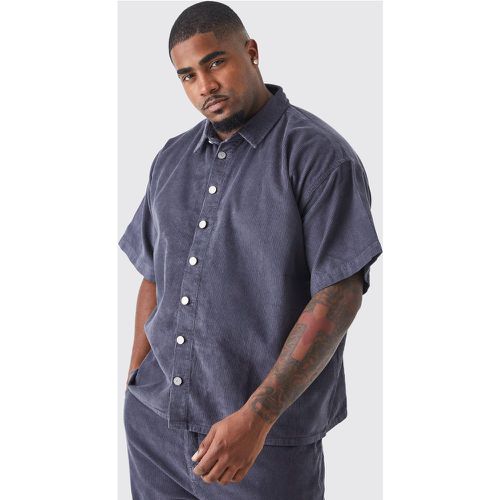 Grande taille - Chemise ample en velours côtelé - XXXXL - Boohooman - Modalova