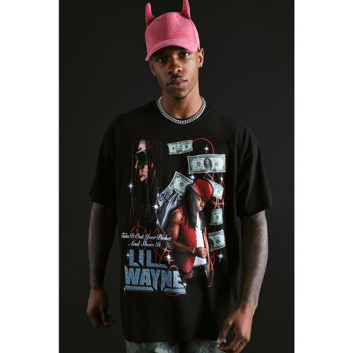 T-shirt oversize officiel Lil Wayne - Boohooman - Modalova