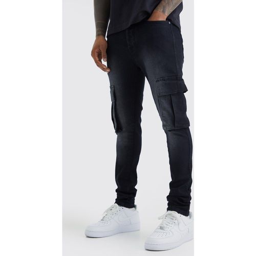 Jean cargo super skinny homme - - 36R - Boohooman - Modalova