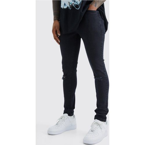 Jean super skinny déchiré - - 34R - Boohooman - Modalova